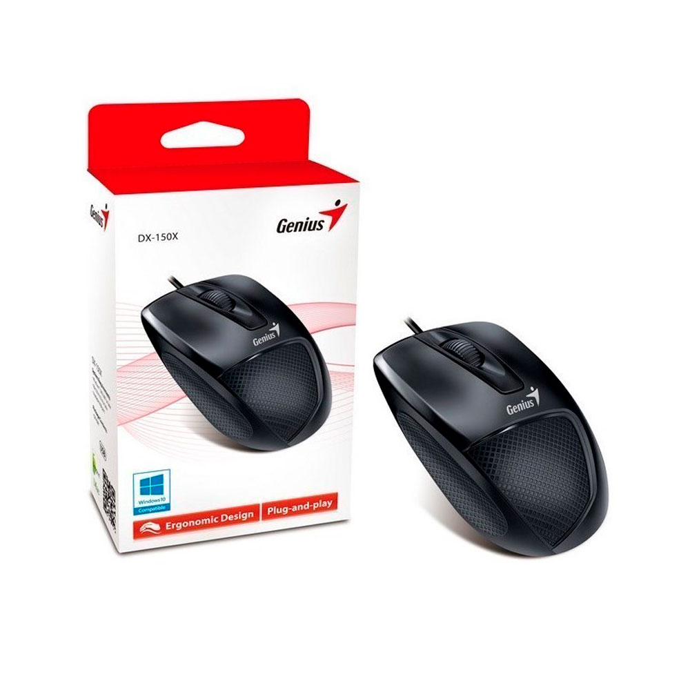 Mouse-GENIUS-DX-150X-USB-Alambrico-COLOR-Negro