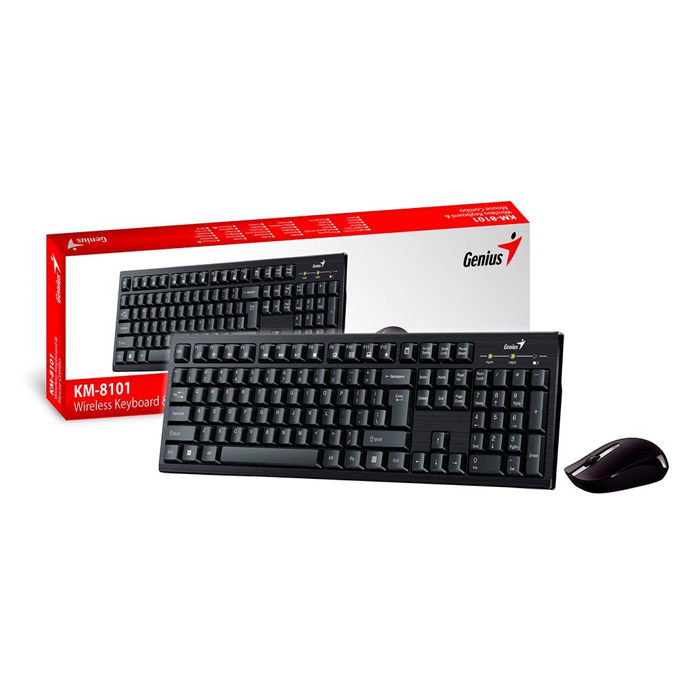 Combo-teclado-mouse-Genius-KM-8101-inalambrico