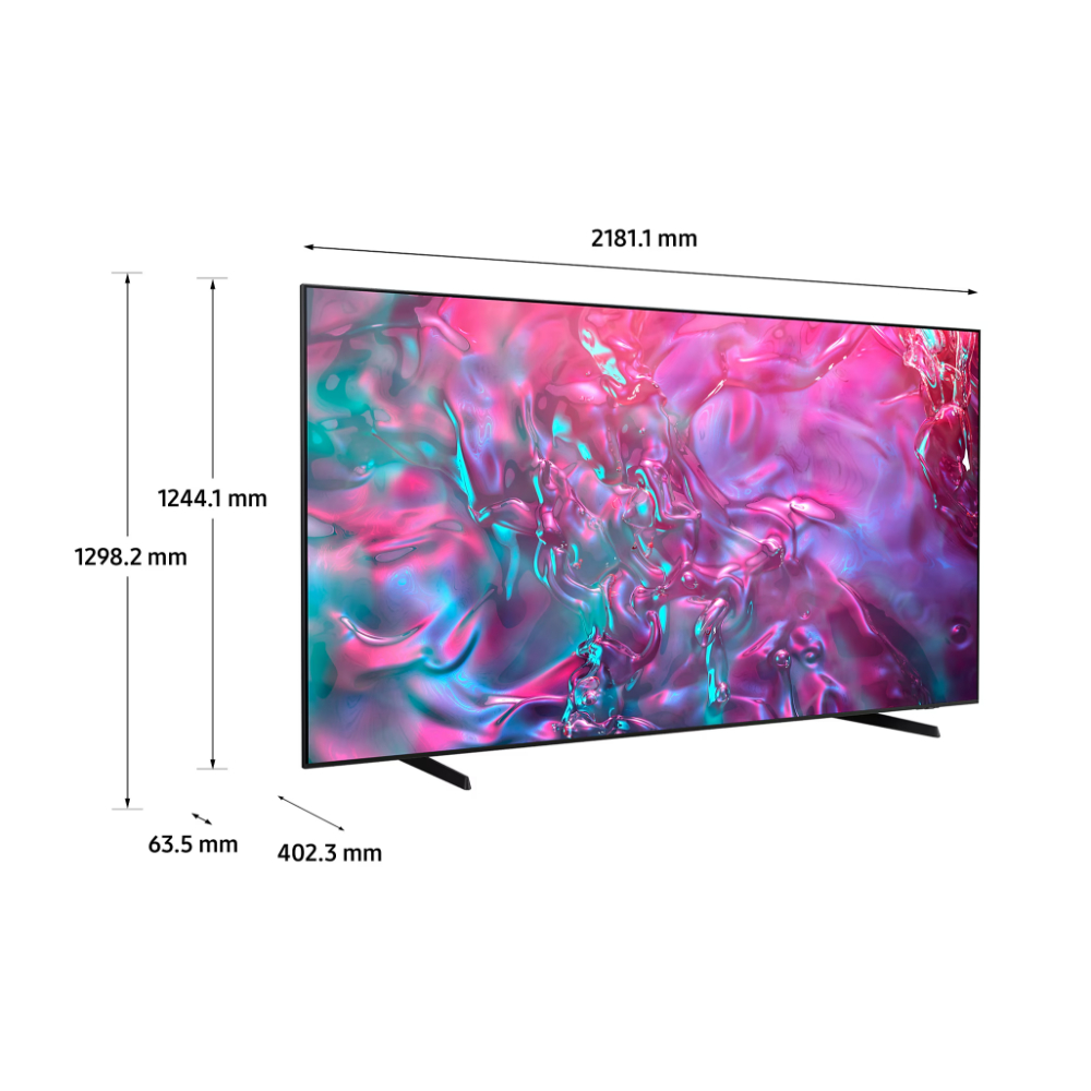 Televisor-Samsung-FLAT-LED-Smart-TV-98-pulgadas-Crystal-UHD-4K-3840-x-2160-DVB-T2-HDR-LAN-WIFI-5-Control-remoto-Solar-Soporte-ajustable-Bluetooth-5.2-Google-Meet-Multi-view-AirPlay-2-Bixby-desde-el-control-modo-ambiente-Modo-Juego-HDMI-x-4-USB-x2-A-abre-y-edita-archivos-de-Office-control-de-vozGarantia-1-ano-Ficha-tecn